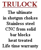 Trulock Shotgun Chokes